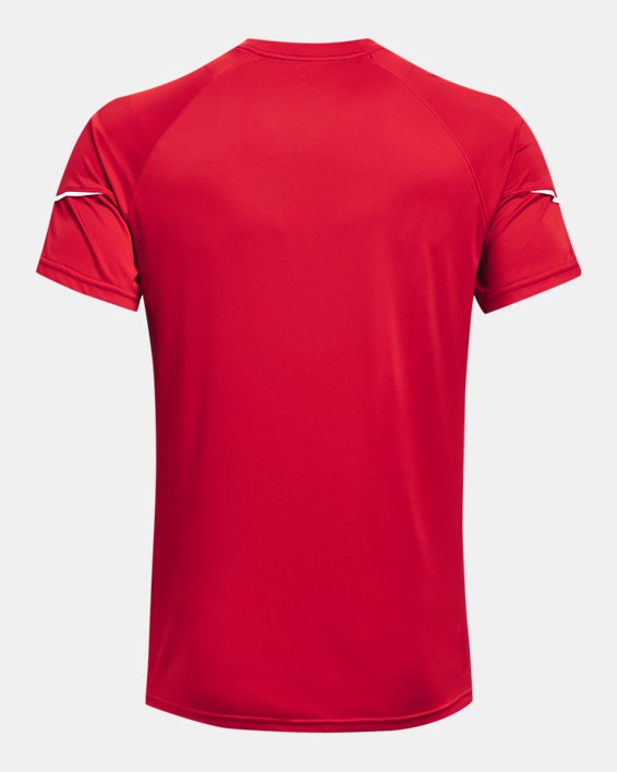 เสื้อแขนสั้น UA Golazo 3.0 สำหรับผู้ชาย in Red image number 5